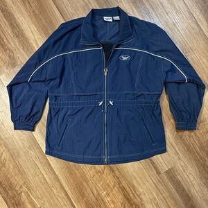 SOLD Vintage Reebok Men's Dark Blue Windbreaker